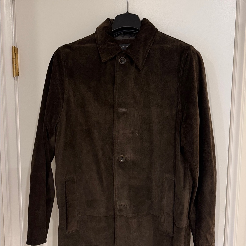 Vintage Men's Brown Suede Jacket